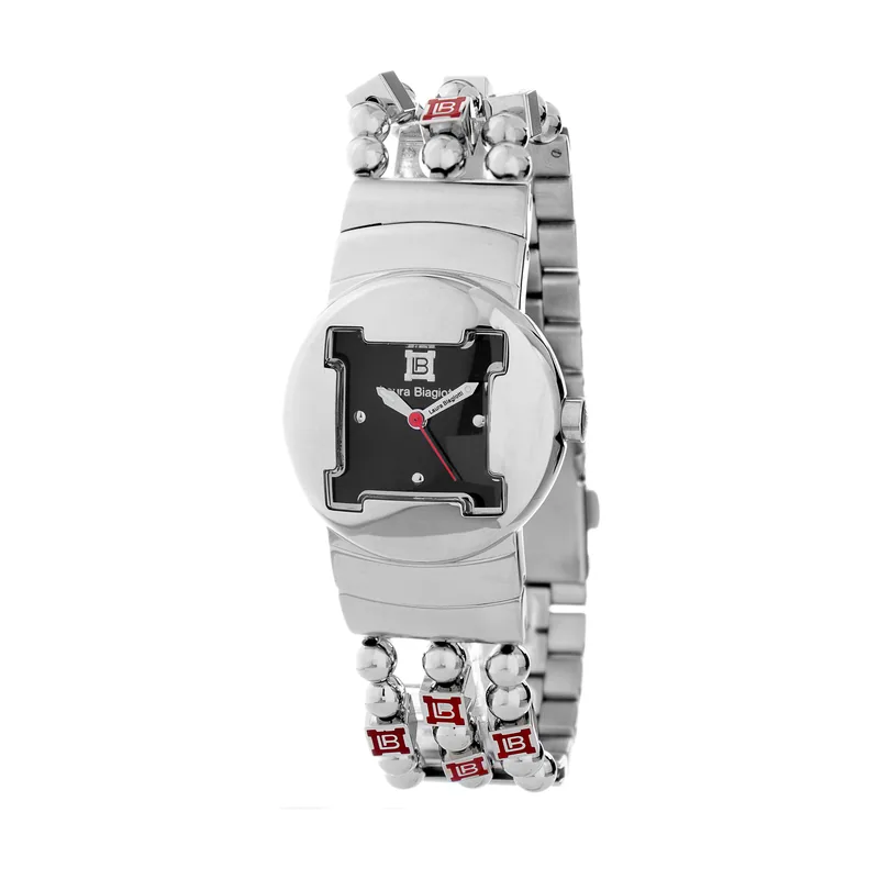 Laura Biagiotti Reloj Mujer Analogico Cuarzo con Correa de Acero LB0049L-02M