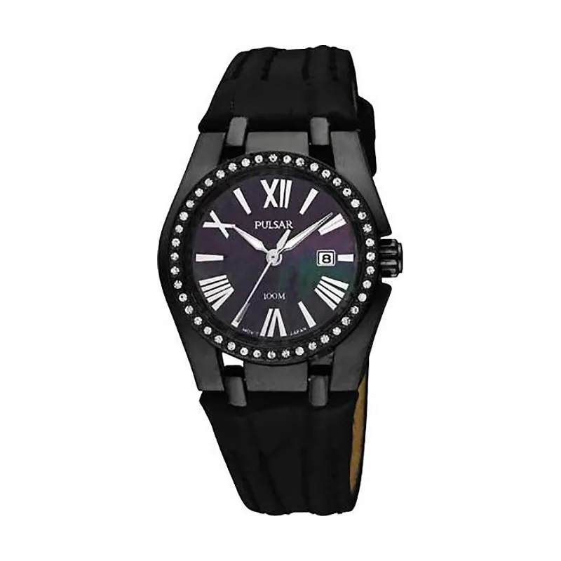 Pulsar Reloj Mujer Analogico Cuarzo con Correa de Piel PXT689X1