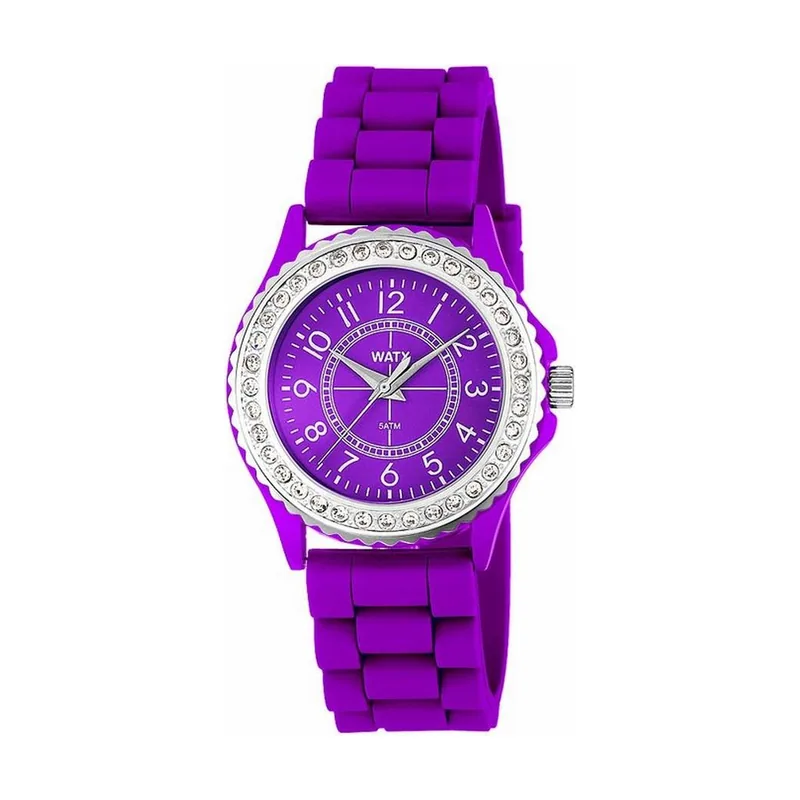 Watx & Colors Watx Reloj Analógico para Mujeres de Cuarzo con Correa en Caucho RWA9012