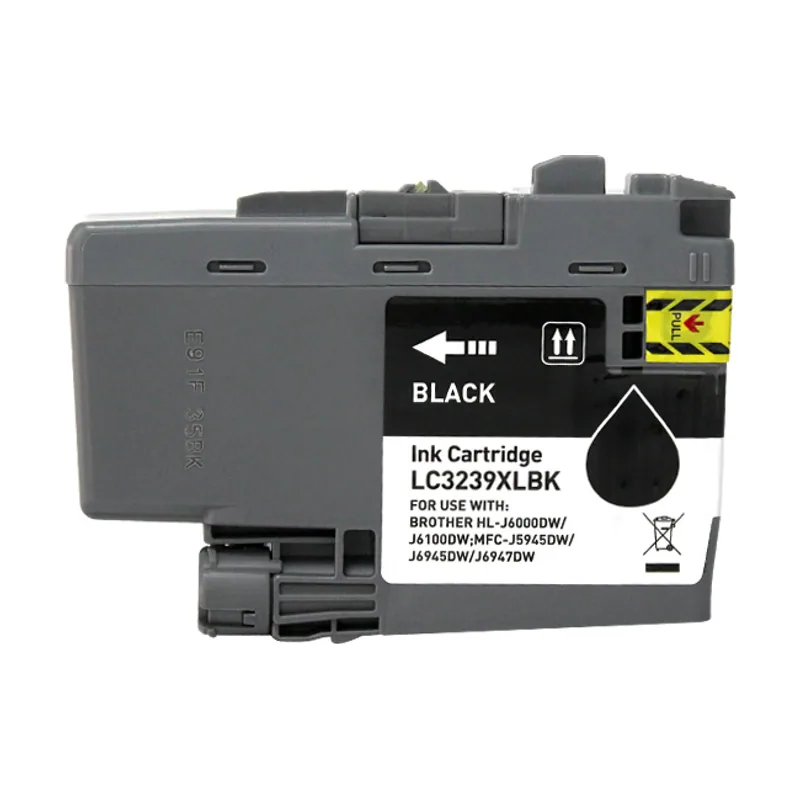 Brother lc3239xl negro cartucho de tinta pigmentada generico