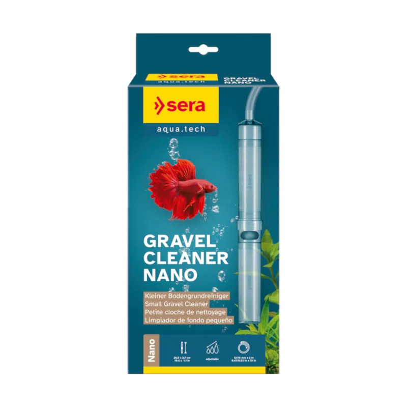 Sera Gravel Cleaner Nano Limpiador de Fondo para acuarios