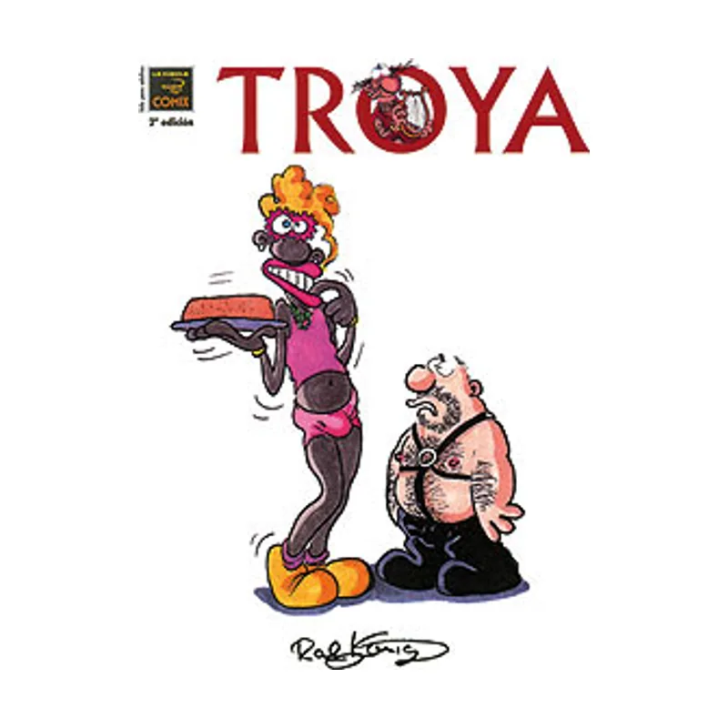 Ediciones la cupula Troya NOVELA