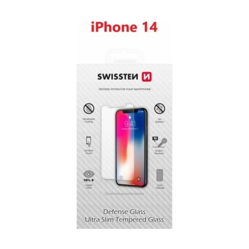 Swissten Tempered glass for apple iphone 14 re 2,5d