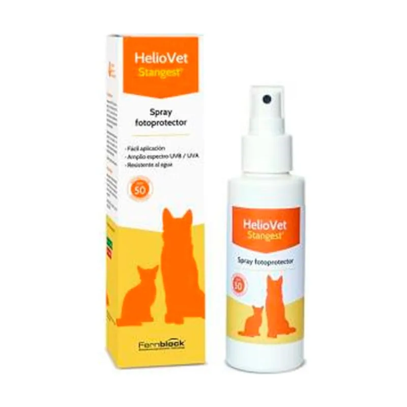 Stangest Heliovet Protector Solar en Spray para perros y gatos
