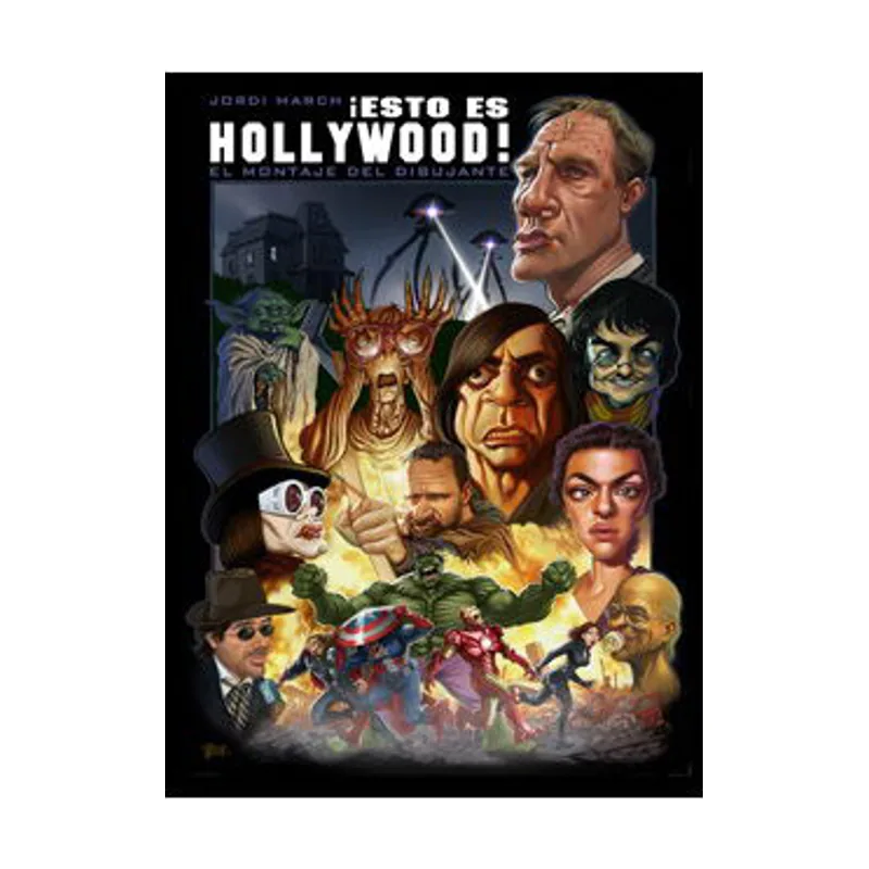 Diabolo ediciones ¡ Esto Hollywood ! El Montaje Del Dibujante SIN COLECCION