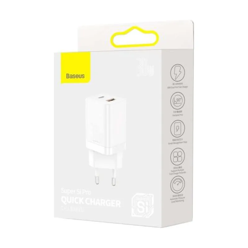 Baseus Travel Charger Super Si Pro Mini Fast Charger