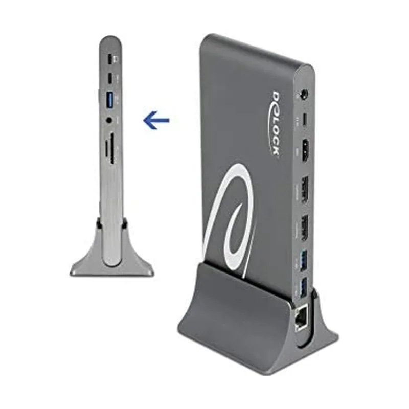 Delock Estación de Acoplamiento USB-C Universal Thunderbolt 3