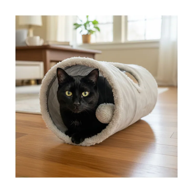 Tootoy! Tunnel con Juguete para gatos