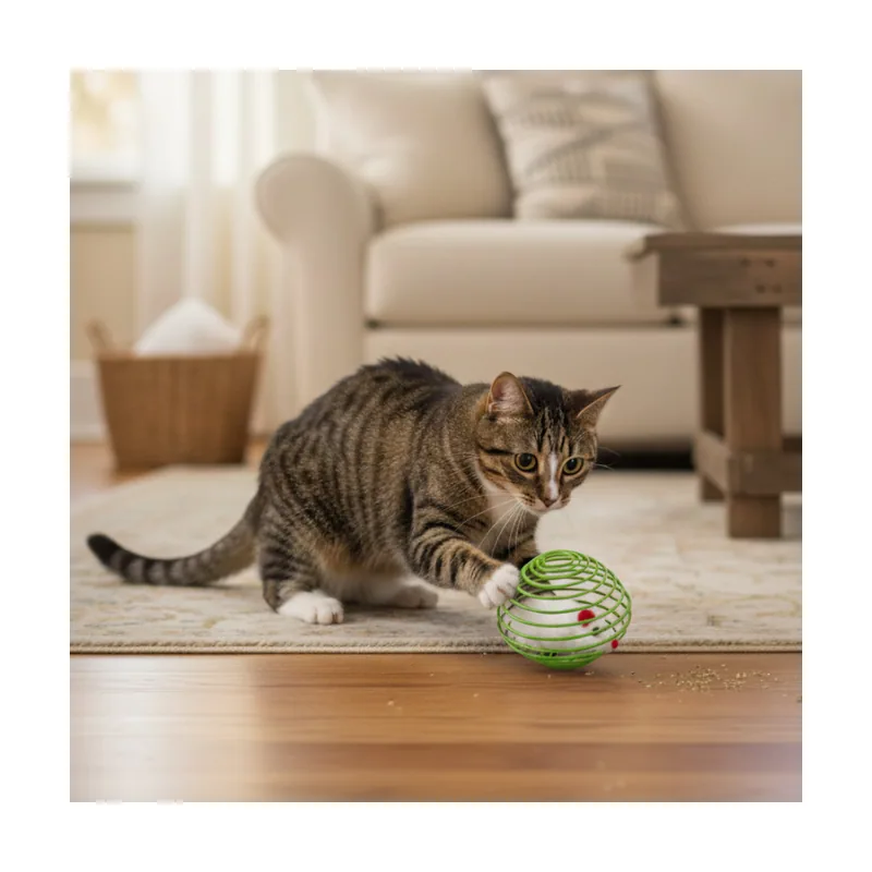 Tootoy! Pelota Interactiva con Ratón para gatos