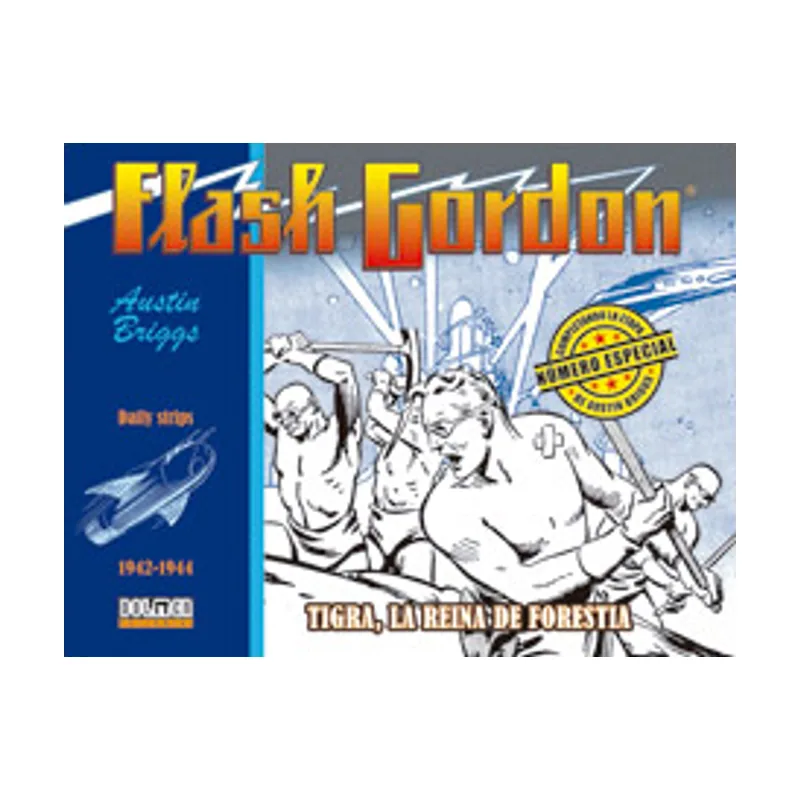 Tebeos dolmen editorial Flash Gordon 1942-1944 Tigra