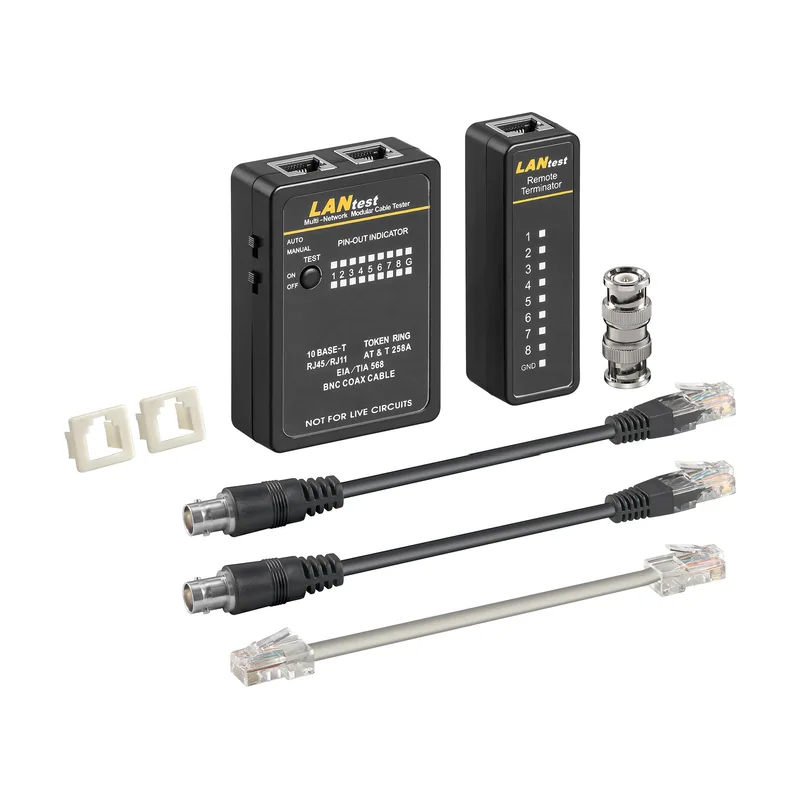 GooBay Tester Professionale RJ45 e BNC I-CT PRO-LAN
