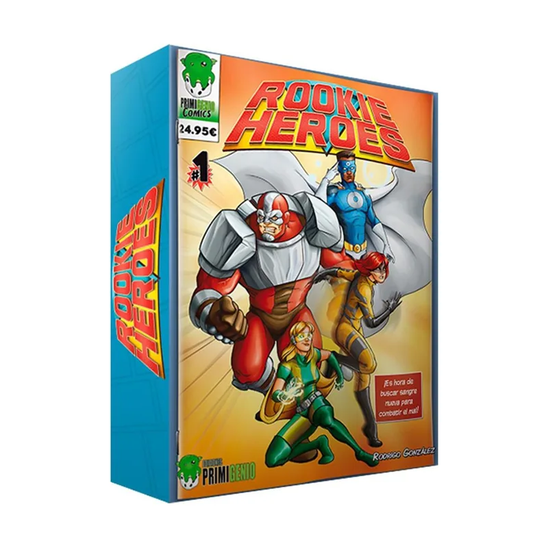Asmodee Rookie Heroes Juego de Tablero Ediciones Primigenio EPRH0001