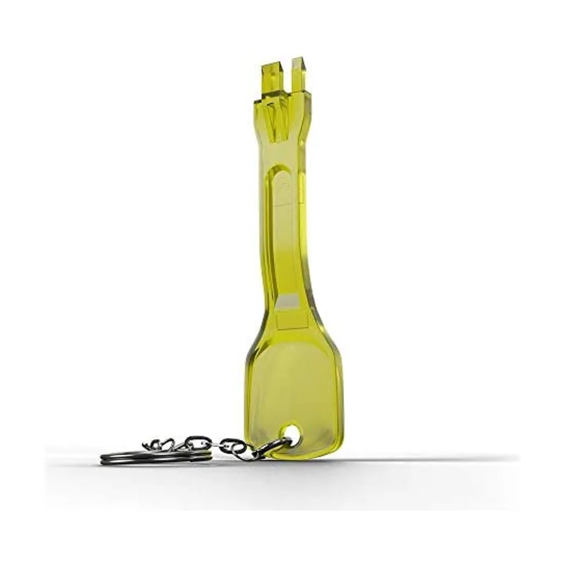 Lindy 40633 bloqueador de puerto Llave de bloqueador de puerto RJ-45 Amarillo Acrilonitrilo butadieno estireno ABS 1 pieza s
