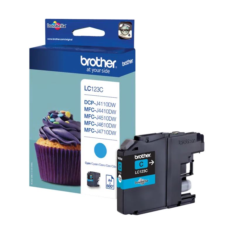 Brother LC-123C cartucho de tinta 1 pieza s