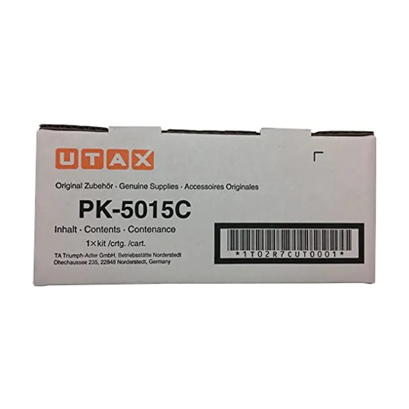Utax PK-5015C 3000páginas Cian tóner y cartucho láser