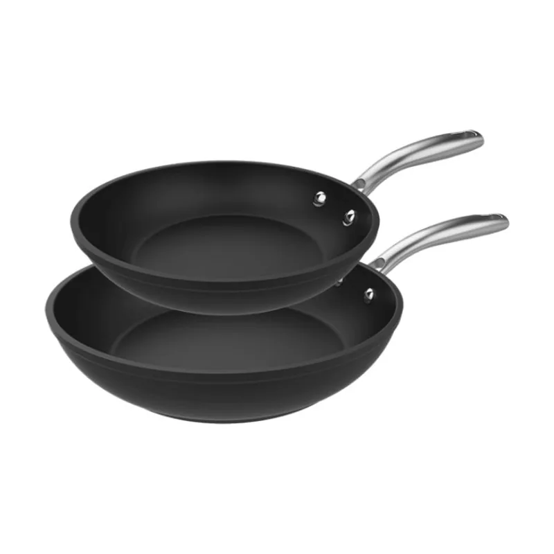 Cecotec Set de sartenes 20-24 cm de aluminio forjado con 3,5 mm de base de inducción y revestimiento antiadherente de máxima duración Whitford Eterna®