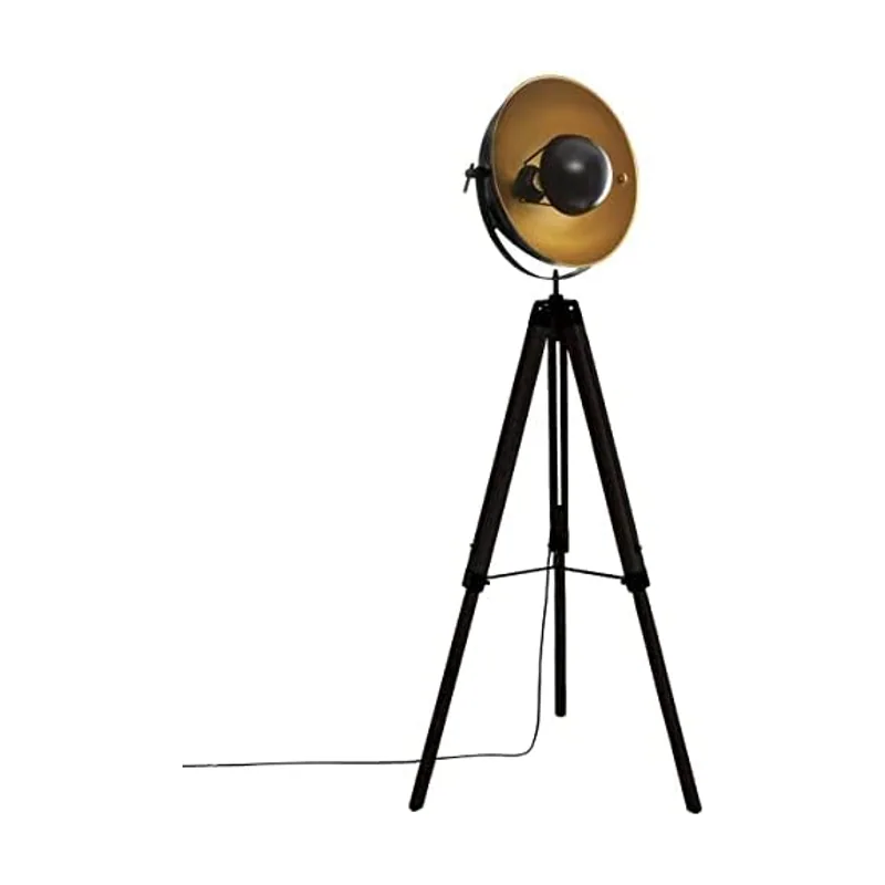 Atmosphera CREATEUR D'INTERIEUR Lámpara de pie Tripode Loft Black Lahti