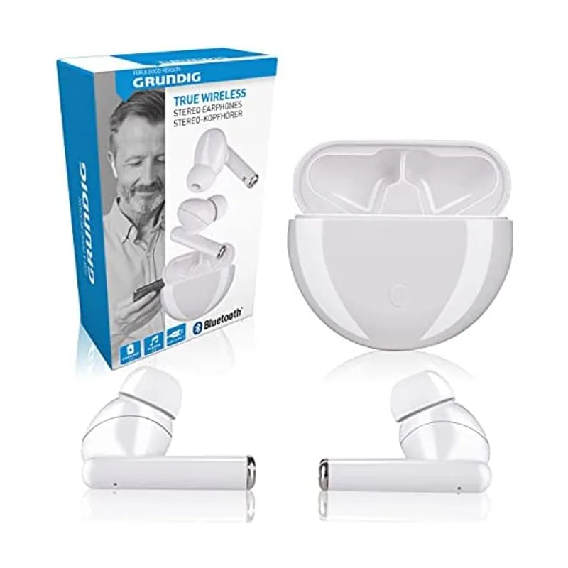 Grundig Auriculares Earbuds Bluetooth CON Estuche