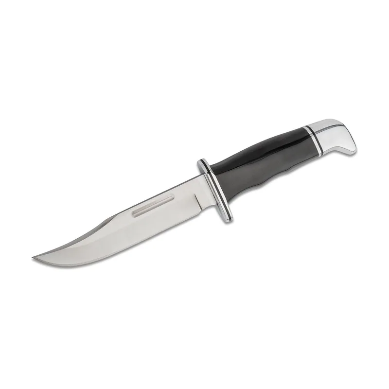 Buck Knives STE-0119BKS Cuchillo Especial de Caza Acero inoxidable 420HC con acabado satinado
