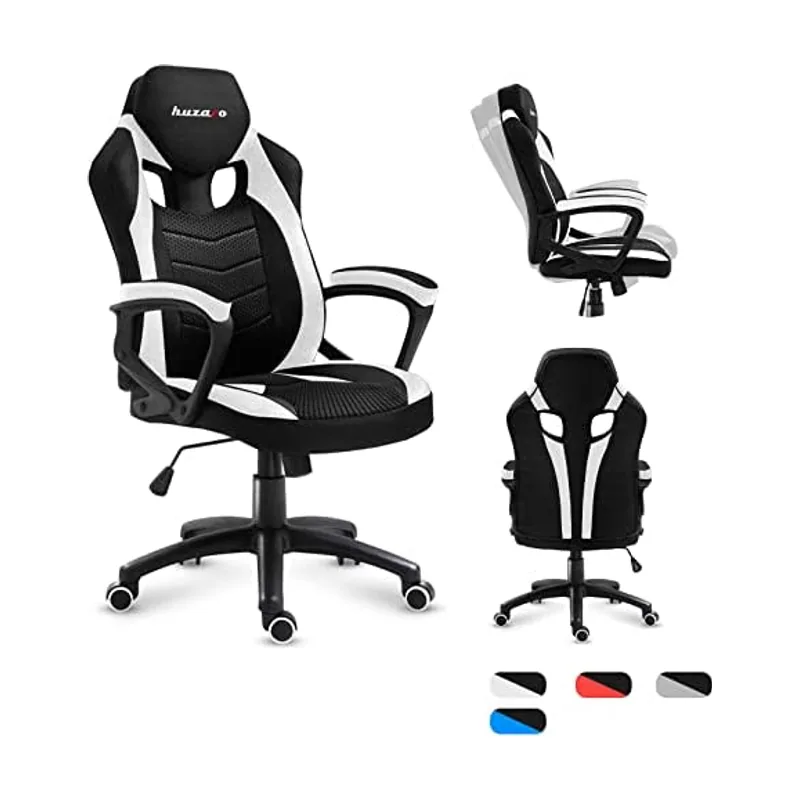 Huzaro Silla de Oficina de Malla Blanca estándar