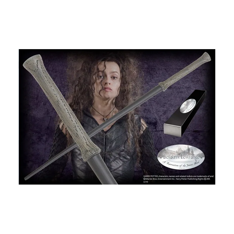 Noble Collection Varita de Harry Potter Bellatrix Lestrange. Colección noble