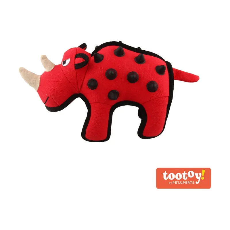 Tootoy! Comfort Resistant Dino Toy peluche para perros