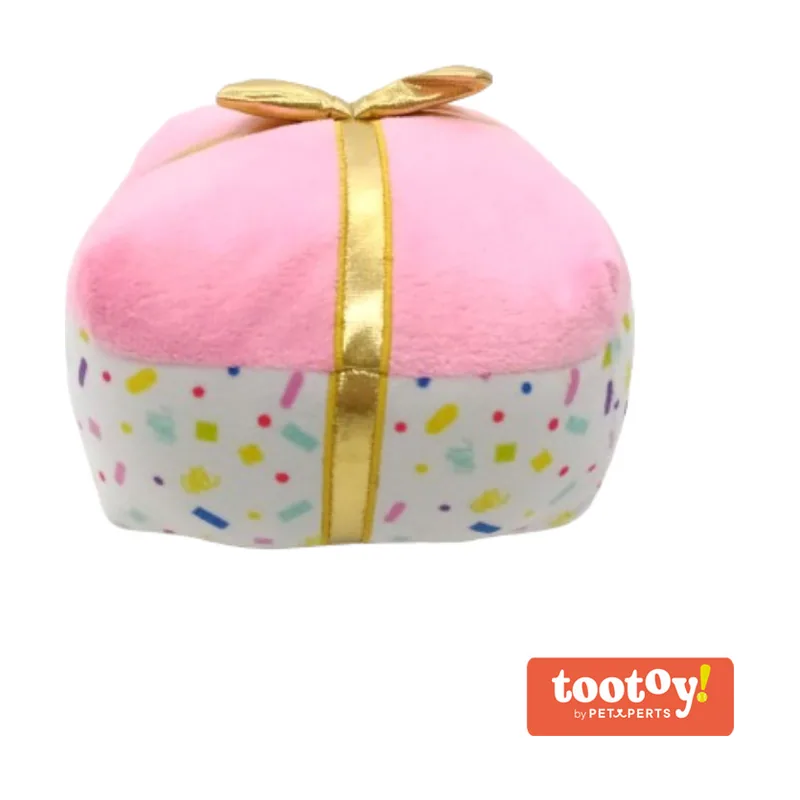 Tootoy! Comfort Bhirthday Present Cuddler peluche para perros