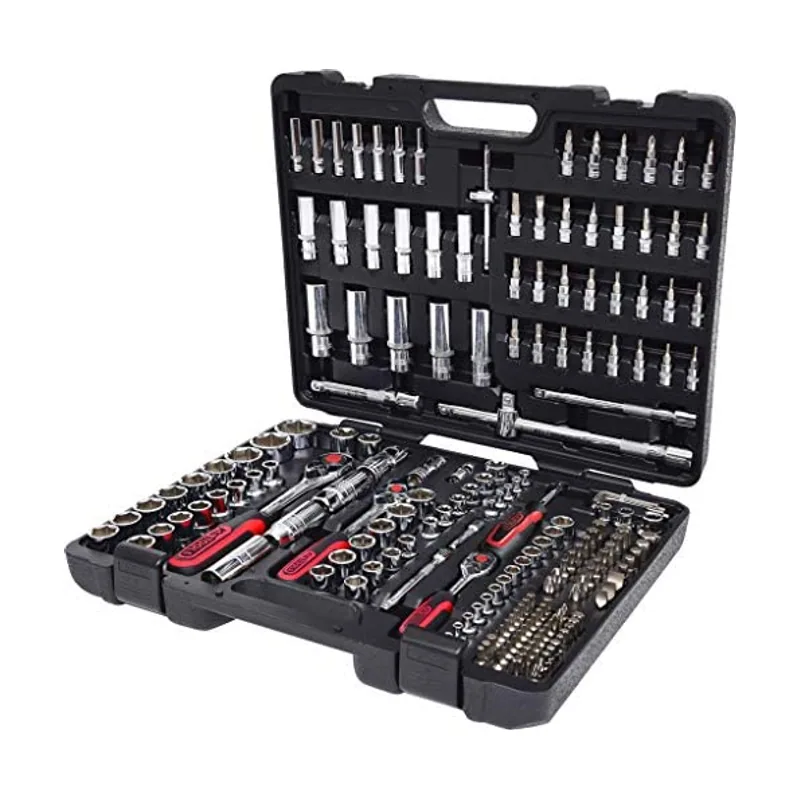 Ks tools 918.0795 1/4" + 3/8" + 1/2" Juego de llaves de vaso CHROMEplus