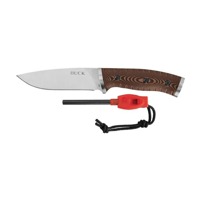 Buck Knives STE-0863BRS Cuchillo de Supervivencia Selkirk