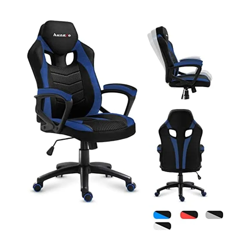 Huzaro Silla de Oficina de Malla Azul estándar