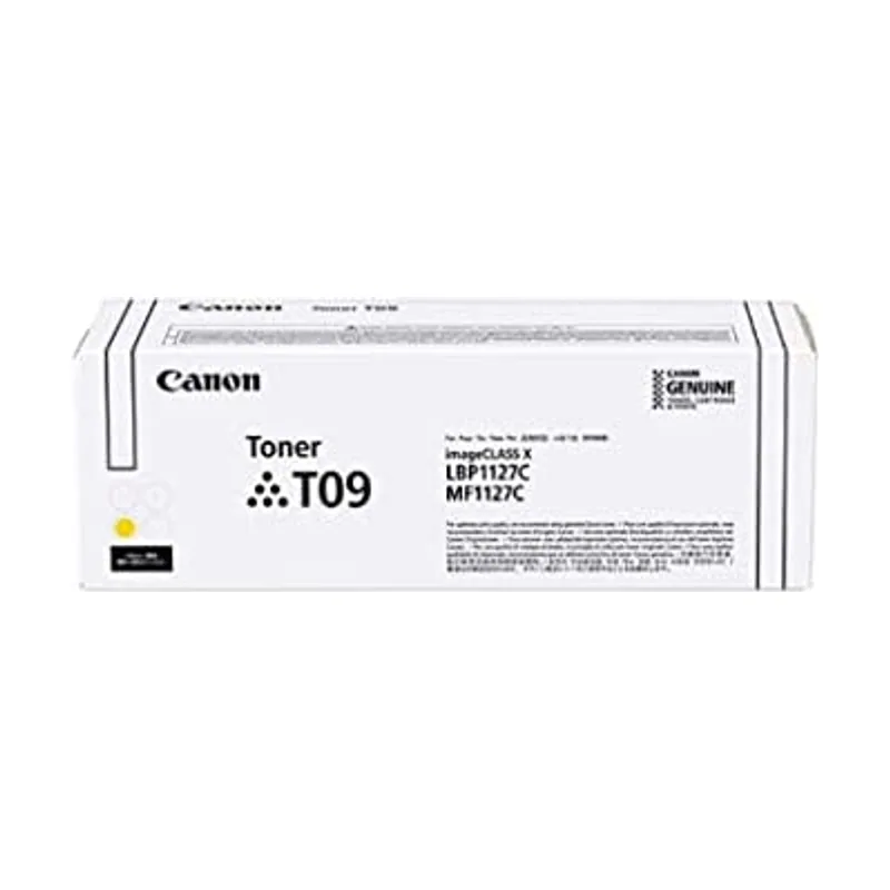 Canon TONER T09 Y cartucho de tóner 1 pieza s