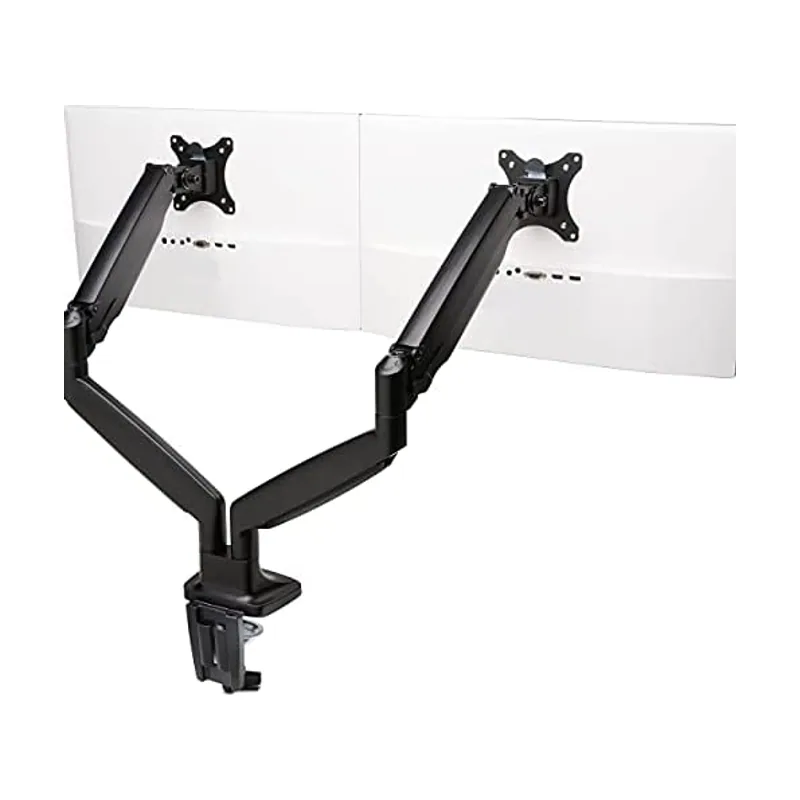 Kensington Brazo doble de monitor SmartFit® ajustable en altura con un toque