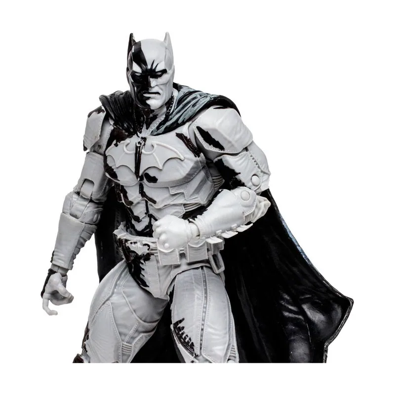 McFarlane Toys McFarlane Figura de Acción DC Direct Figura Batman con Comic Black Adam Variante Line Art LABEL Multicolor TM15893