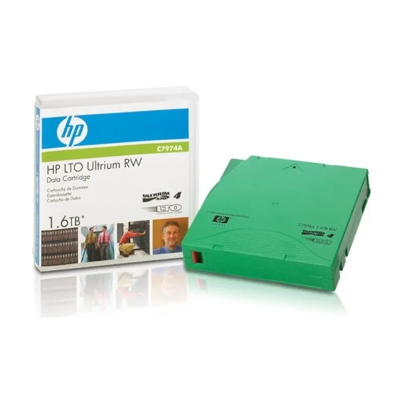 HP HPE C7974A medio de almacenamiento para copia de seguridad Cinta de datos virgen 800 GB LTO 1,27 cm