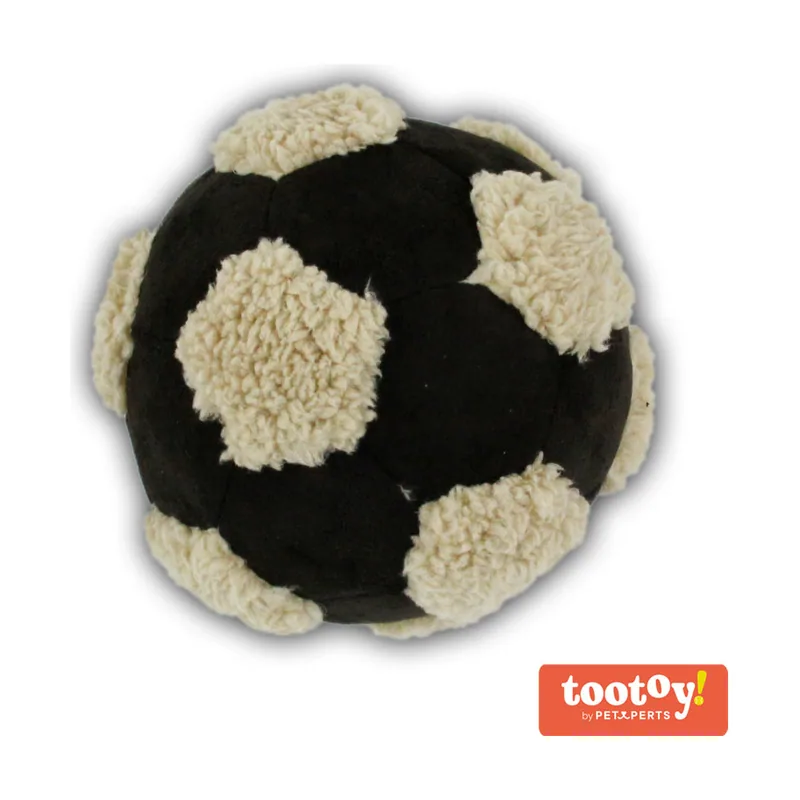 Tootoy! Comfy Football Brown Pelota de Peluche para perros