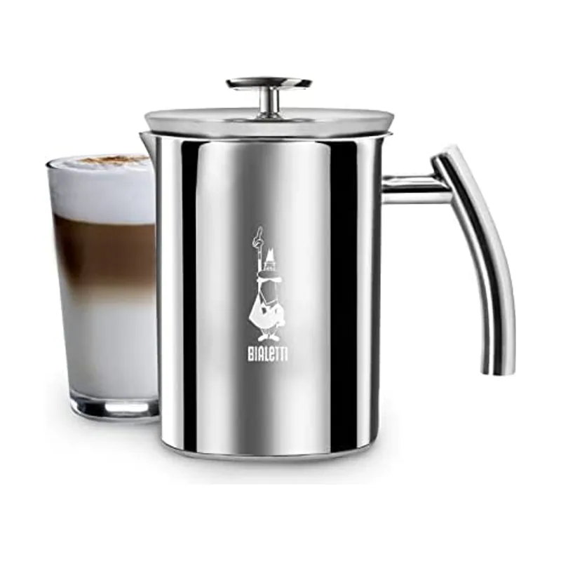 Bialetti 8006363027236 espumador o calentador de leche Eléctrico portátil Metálico