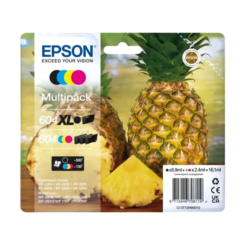 Epson Ink/604XL 603XL Starfish CMYK Sec