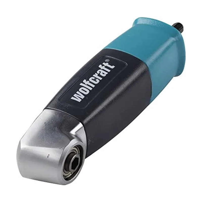 Wolfcraft Atornillador Angular de 90 Grados para Taladrar y Atornillar