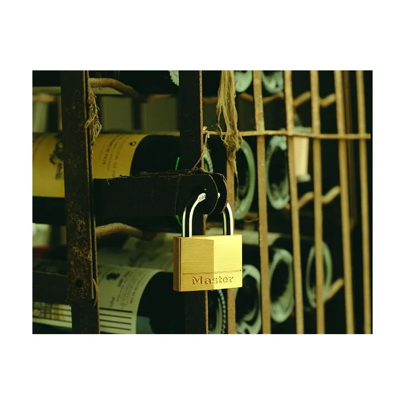 Master lock MasterLock Candado de latón Macizo 40 mm