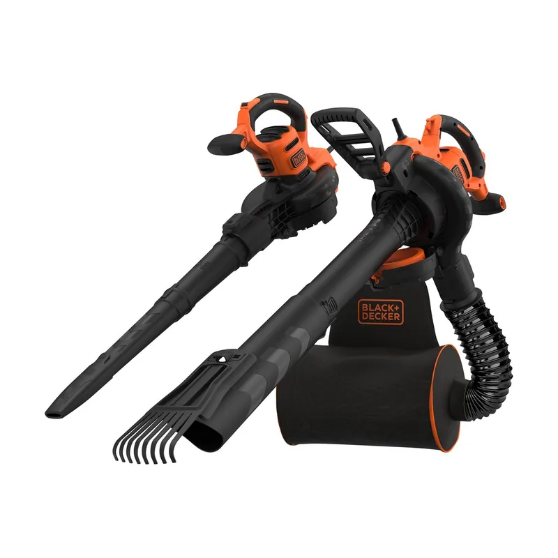 Black+Decker Soplador Aspirador triturador de 3000 W