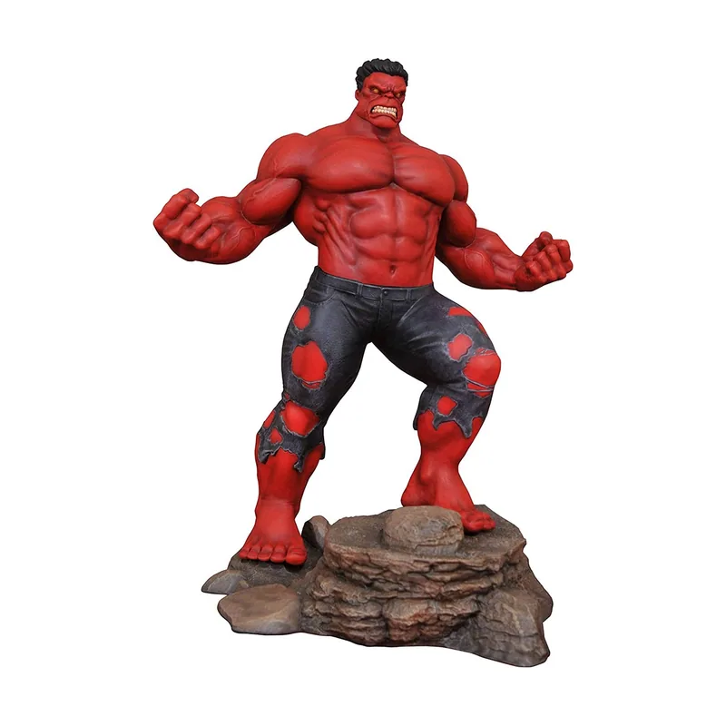 Diamond Select Figura toys marvel gallery diorama red hulk