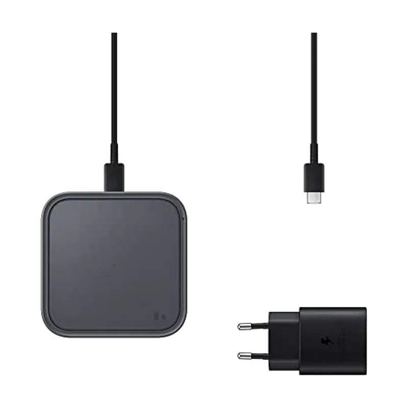Samsung Wireless Charger Single Fast Charging 2.0 con Power Adaper 15W