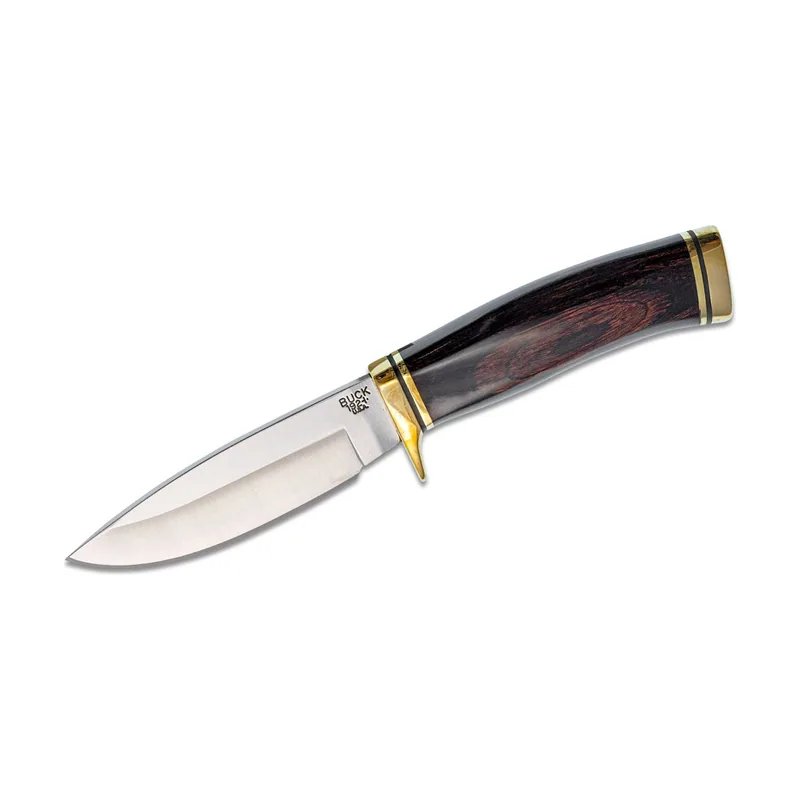 Buck Knives STE-192BRS Cuchillo de Caza Vanguard de Hoja Fija de 10,8 cm Mangos de Nogal Heritage