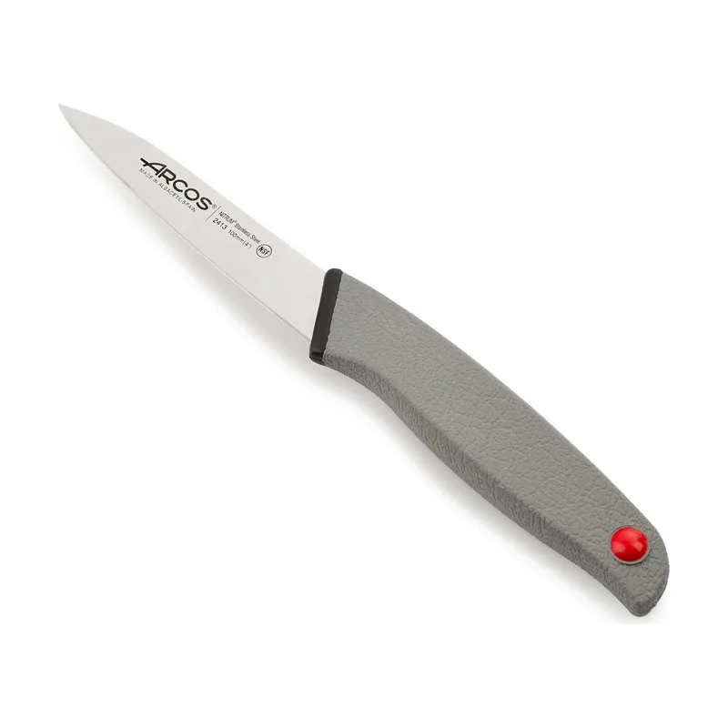 Arcos Cuchillo Mondador serie PROF 241300 de acero inoxidable Nitrum y mango de polipropileno con hoja de 100 mm