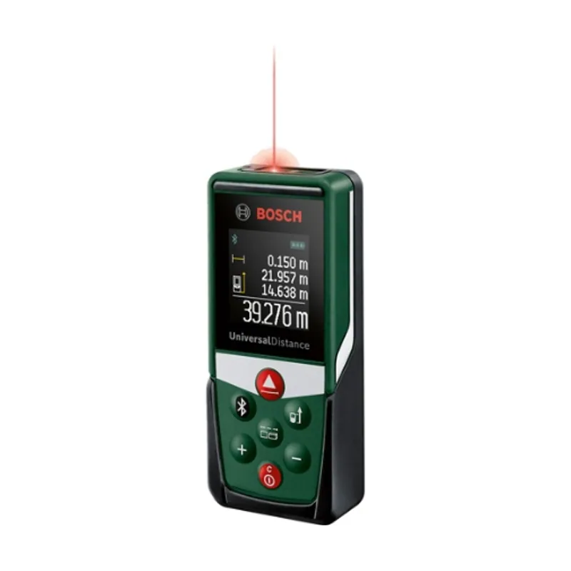 Bosch Medidor Láser UniversalDistance 50C mide precisión distancias hasta 50 m