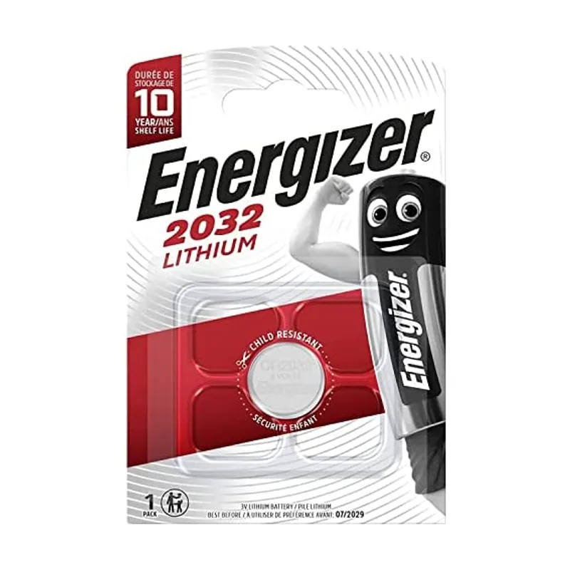 Energizer 628753 pila doméstica Batería de un solo uso CR2032 Litio