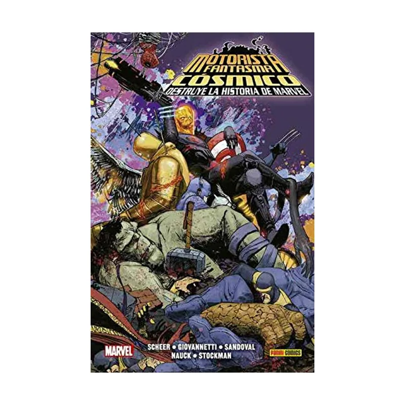 Panini El Motorista Fantasma Cósmico destruye la Historia de Marvel 100% MARVEL HC