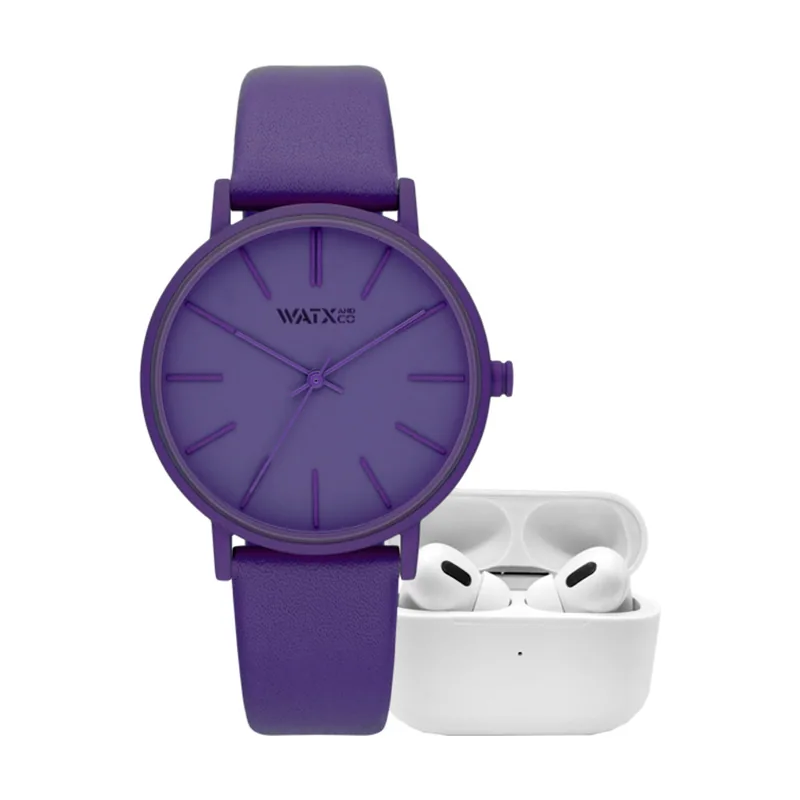 Watx & Colors Watx Watxandco Reloj Mujer Analogico Cuarzo con Correa de Cuero RELOJ13_38