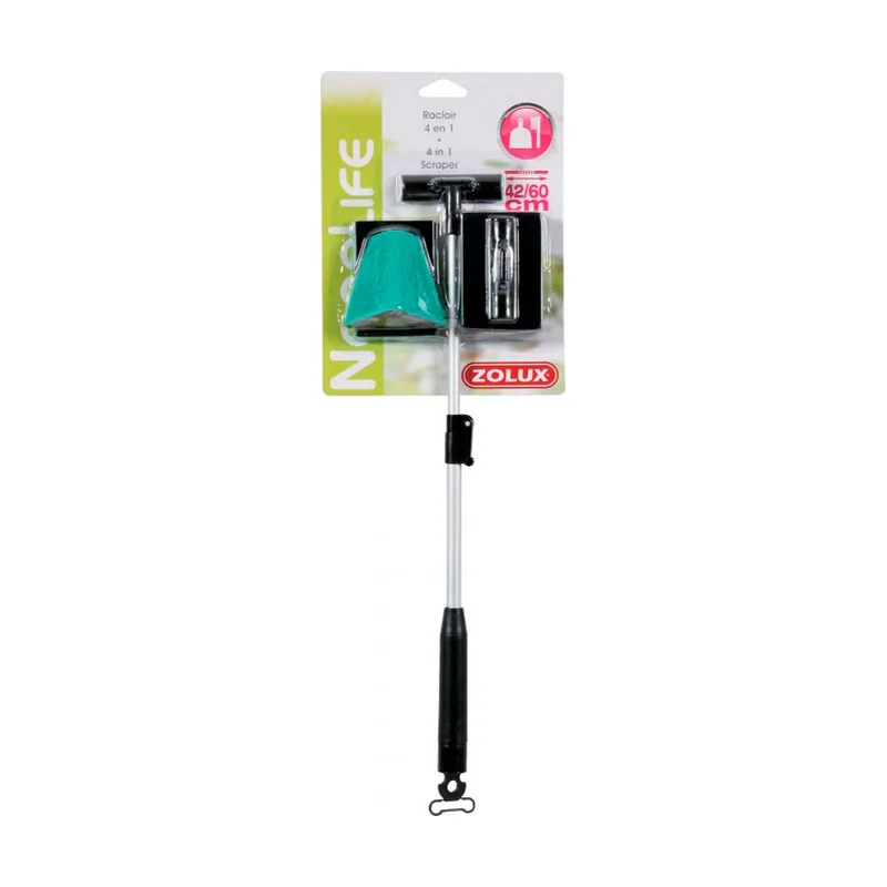 Zolux Kit de Rascavidrio limpiacristales para acuarios
