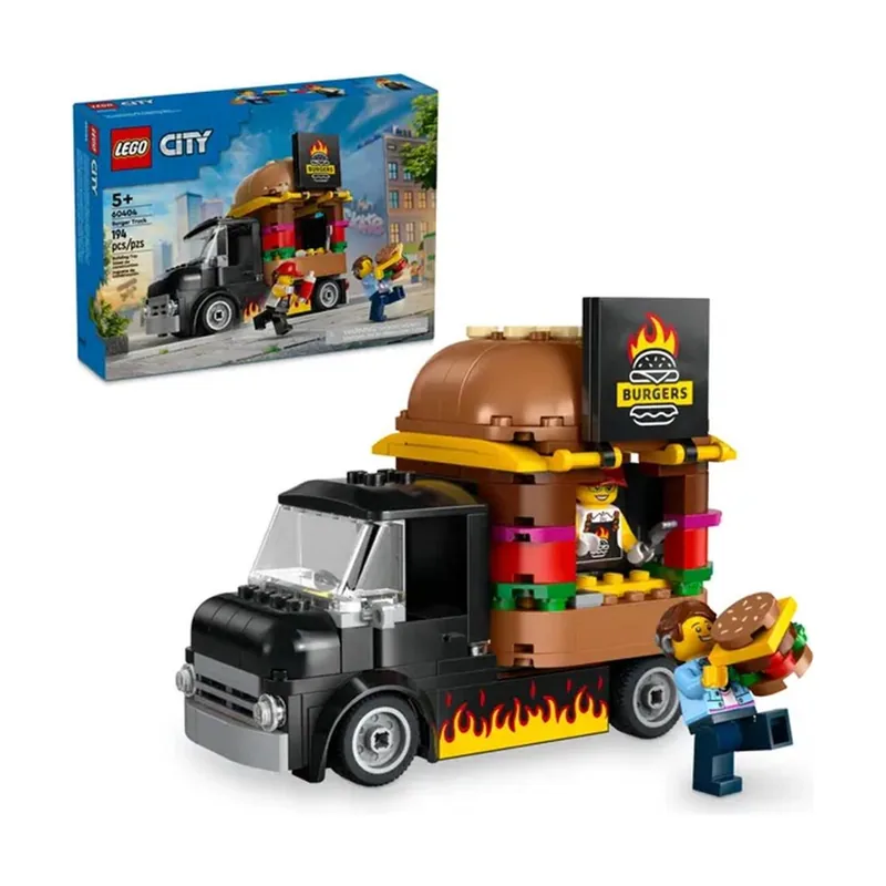 Lego City Camión Hamburguesería 60404